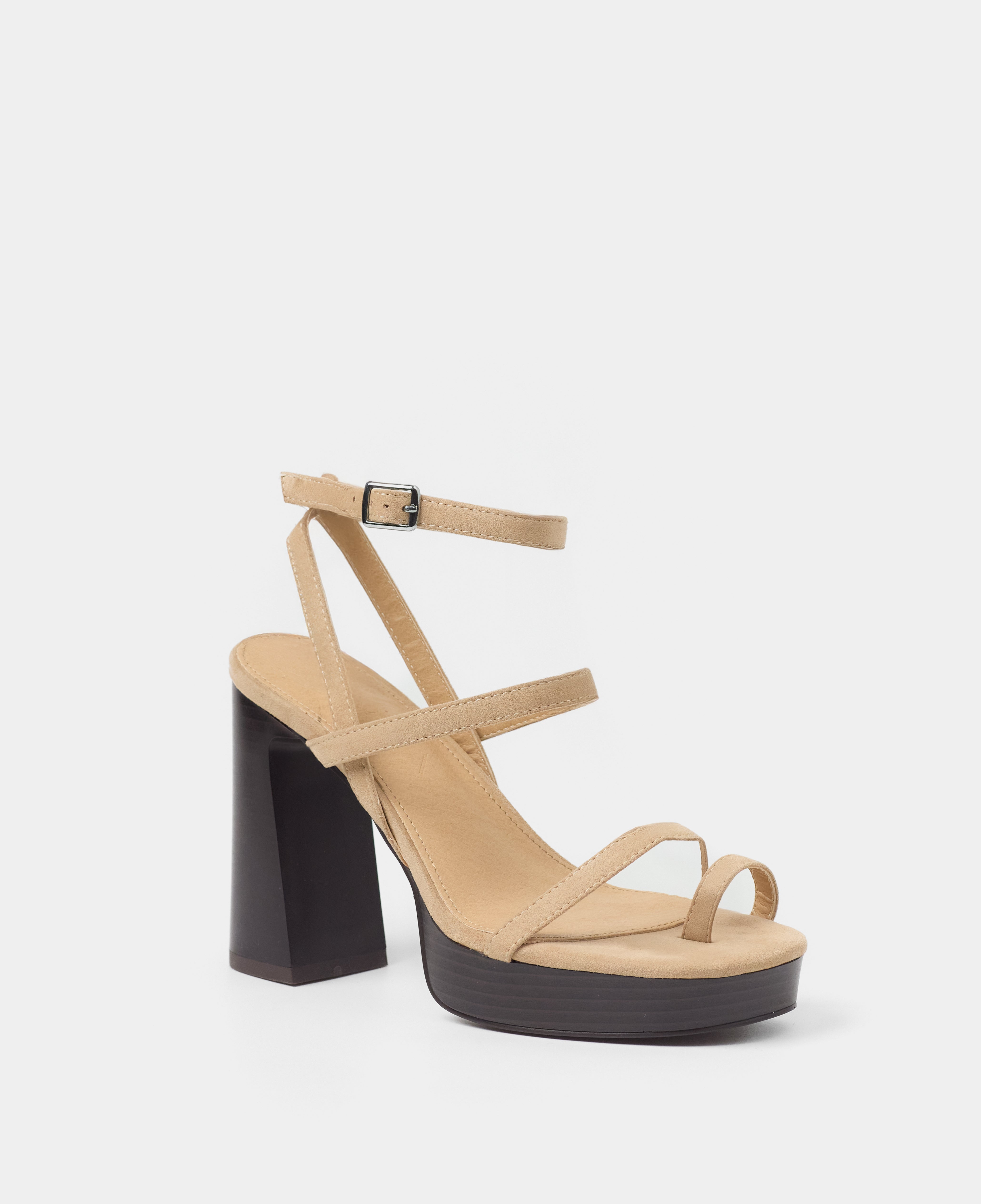 MIM Sandalia de tacón WILLY BEIGE