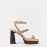 MIM Sandalia de tacón WILLY BEIGE