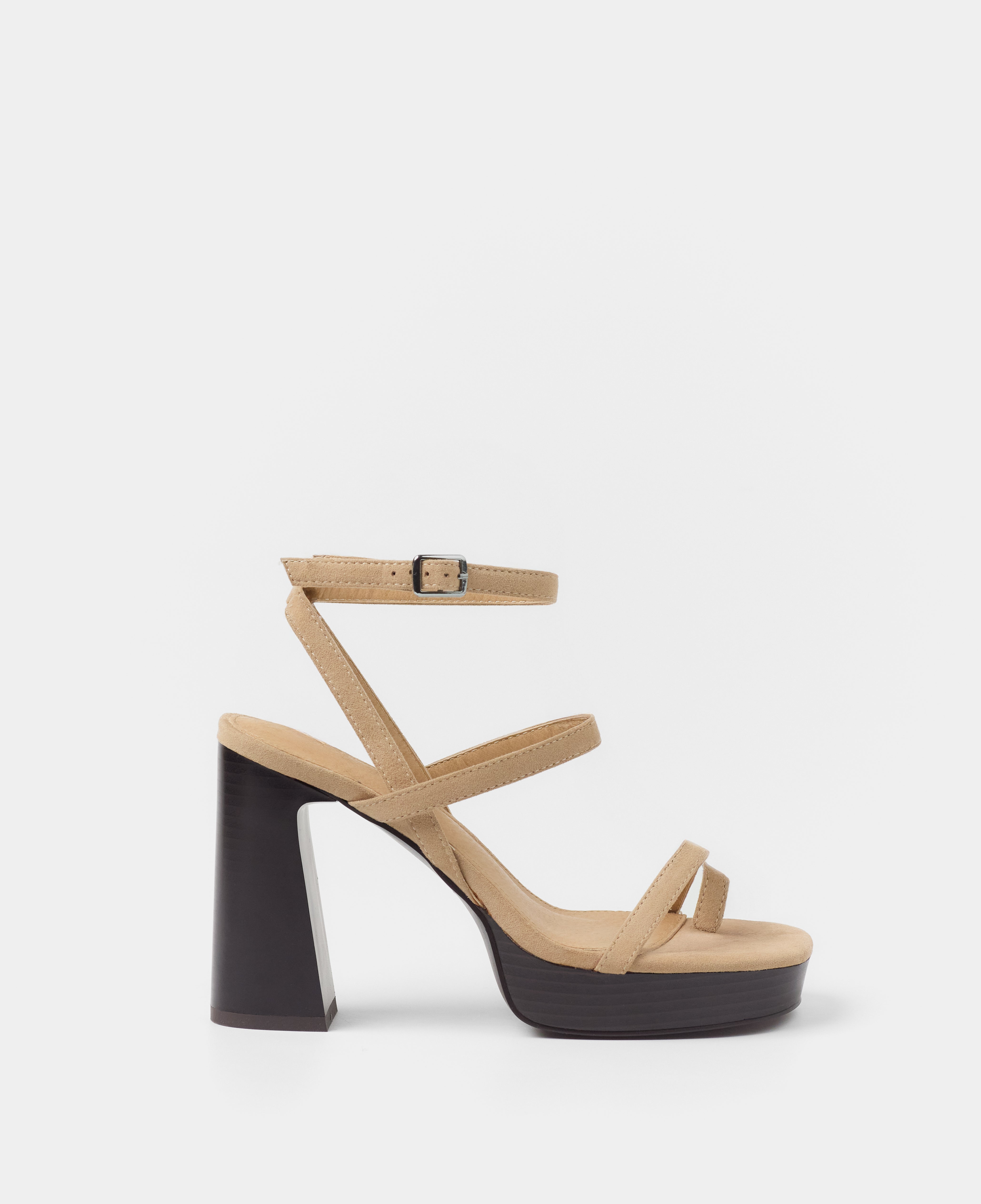 MIM Sandalia de tacón WILLY BEIGE
