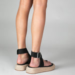 MIM Sandalia plana NIO NEGRO