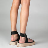 MIM Sandalia plana NIO NEGRO