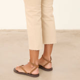 MIM Sandalia plana TEN CAMEL