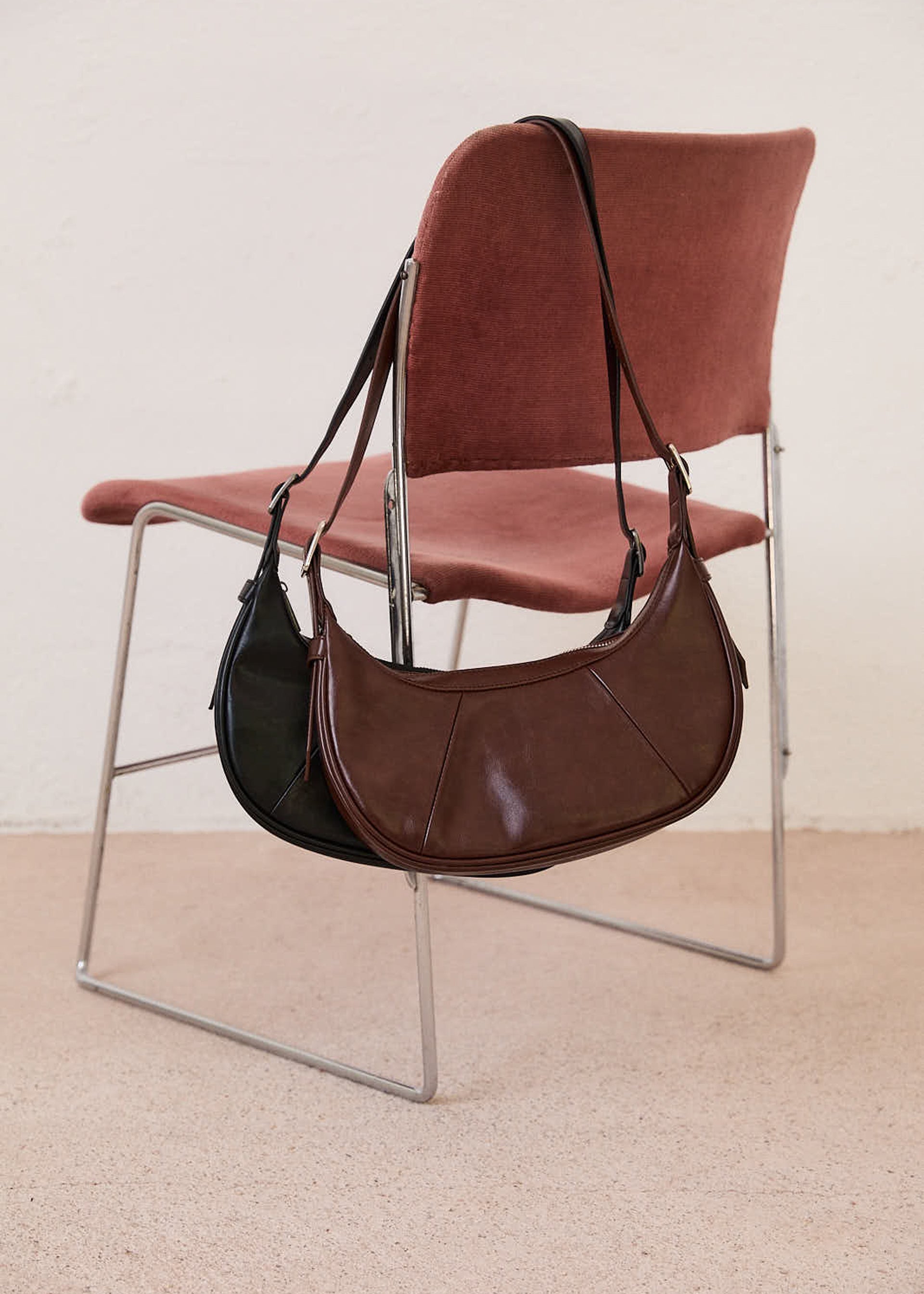 Mim shoes Bolso UNICA BYE BAG CHOCOLATE