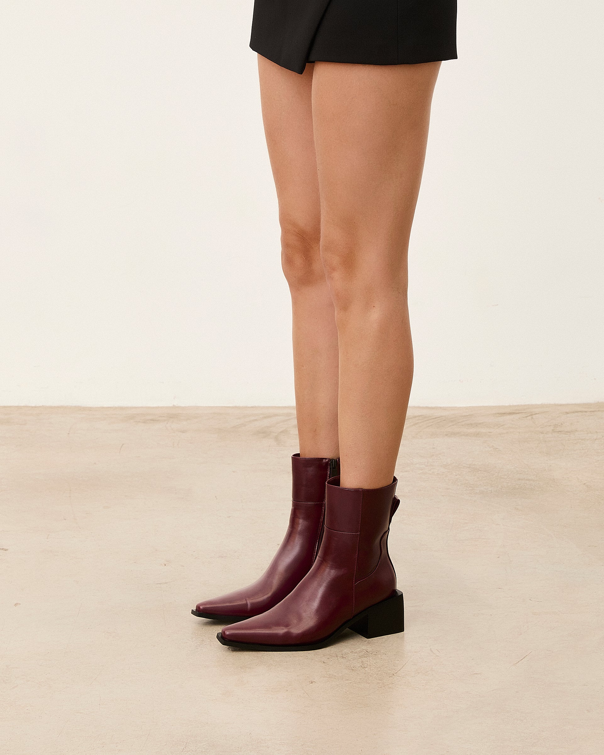 Mim shoes Botas y botines ALLEY BURDEOS