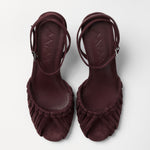 Mim shoes Sandalia de tacón ANYA BURDEOS