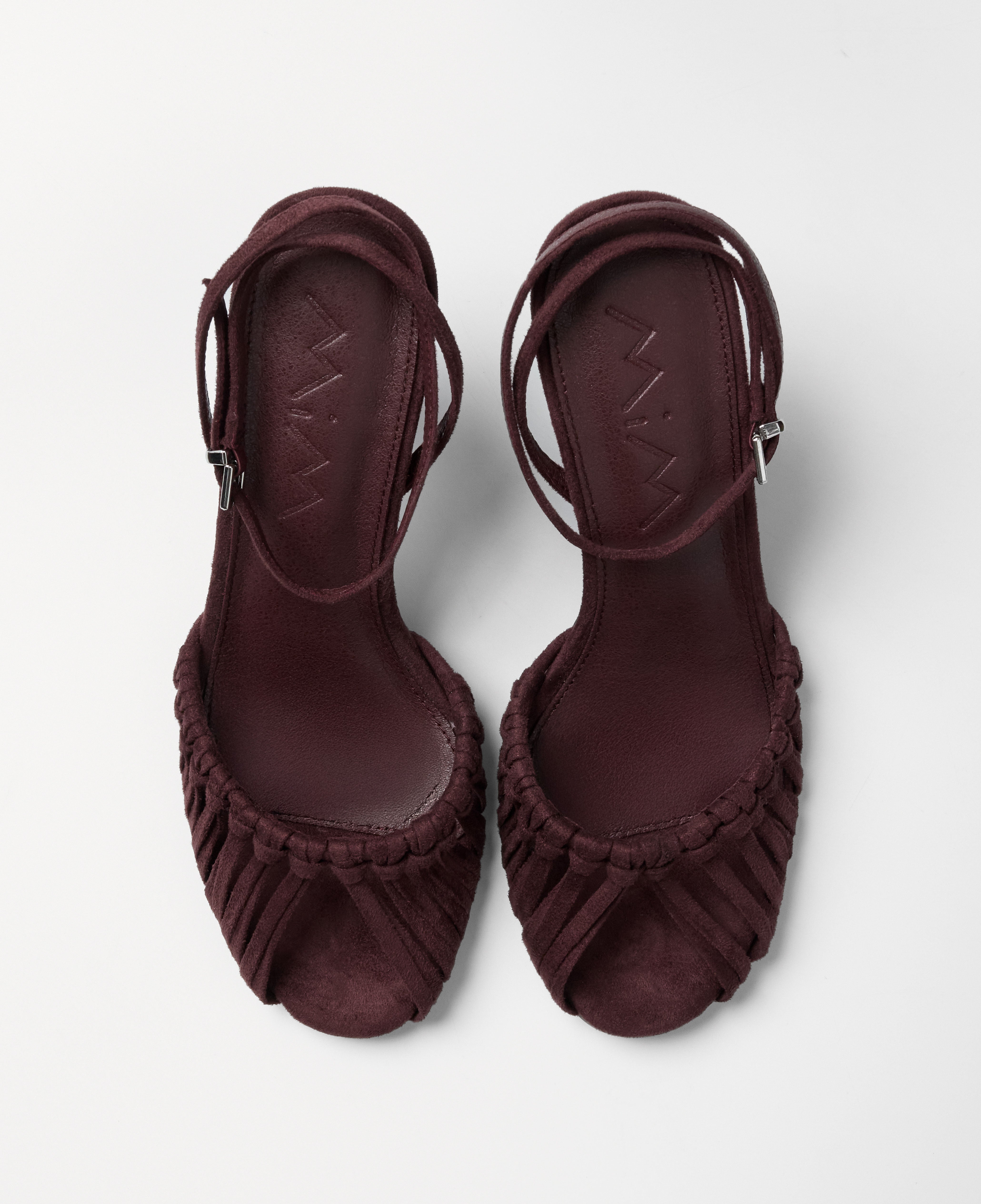 Mim shoes Sandalia de tacón ANYA BURDEOS