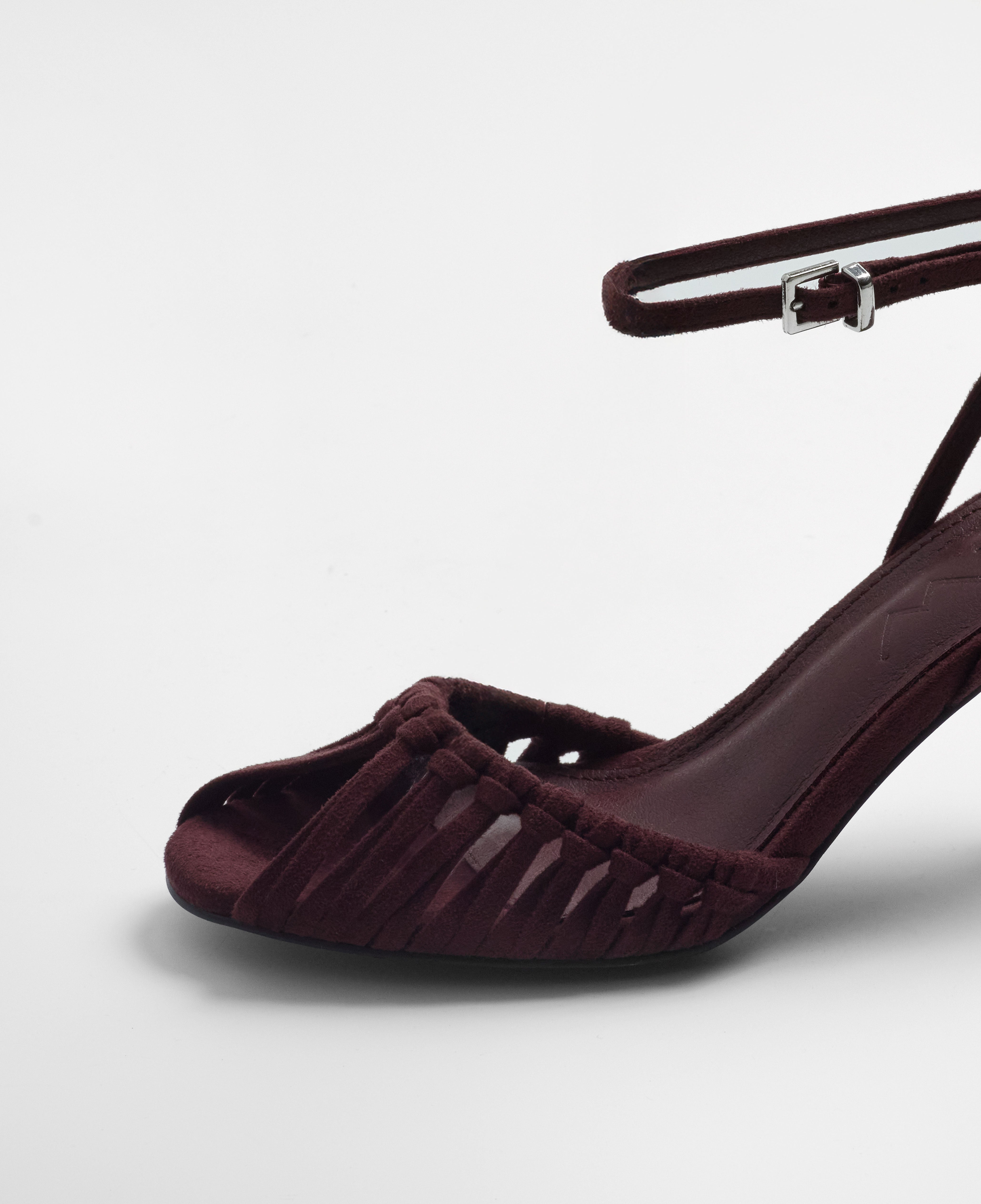 Mim shoes Sandalia de tacón ANYA BURDEOS