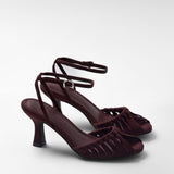 Mim shoes Sandalia de tacón ANYA BURDEOS