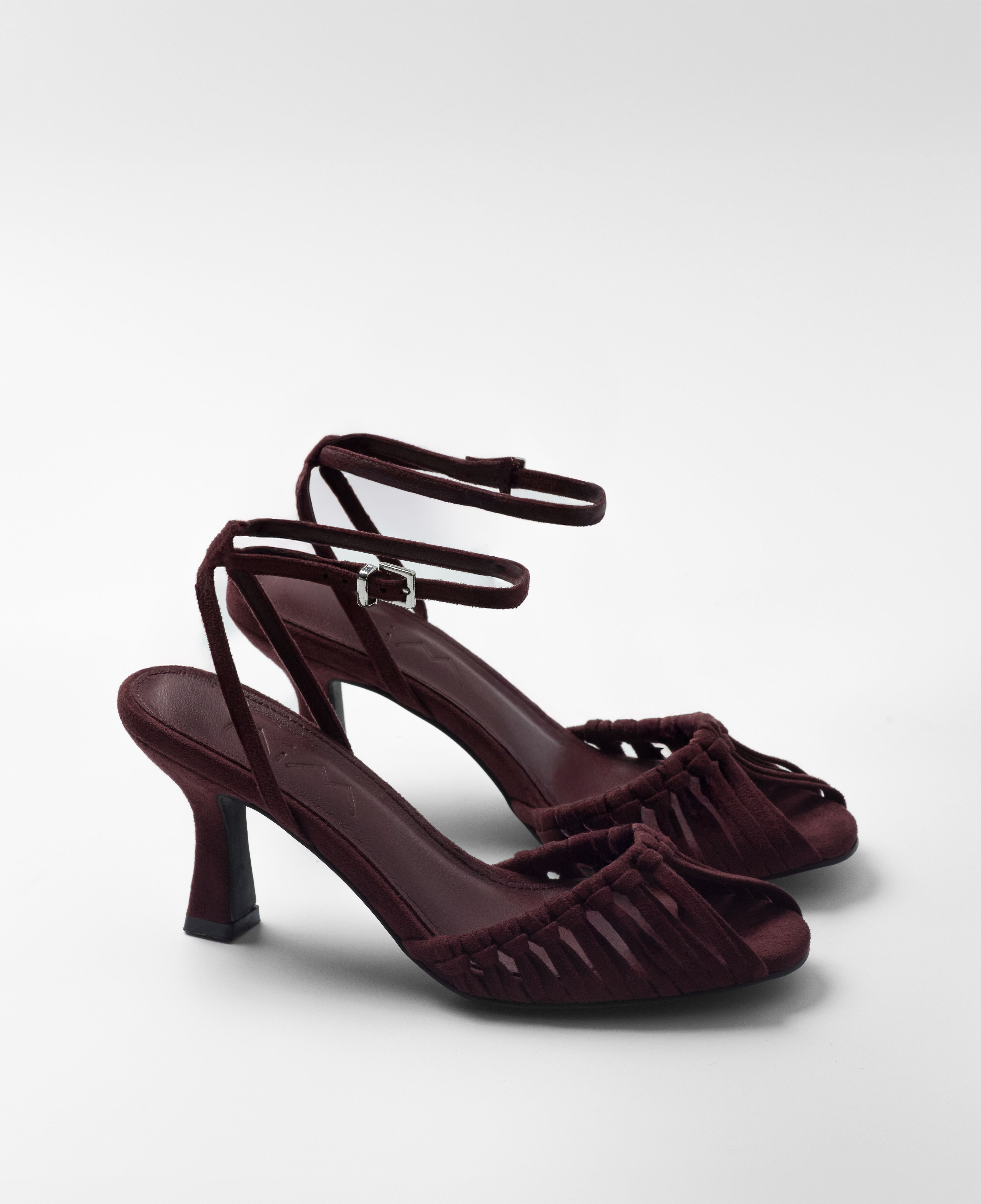 Mim shoes Sandalia de tacón ANYA BURDEOS