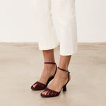 Mim shoes Sandalia de tacón ANYA BURDEOS