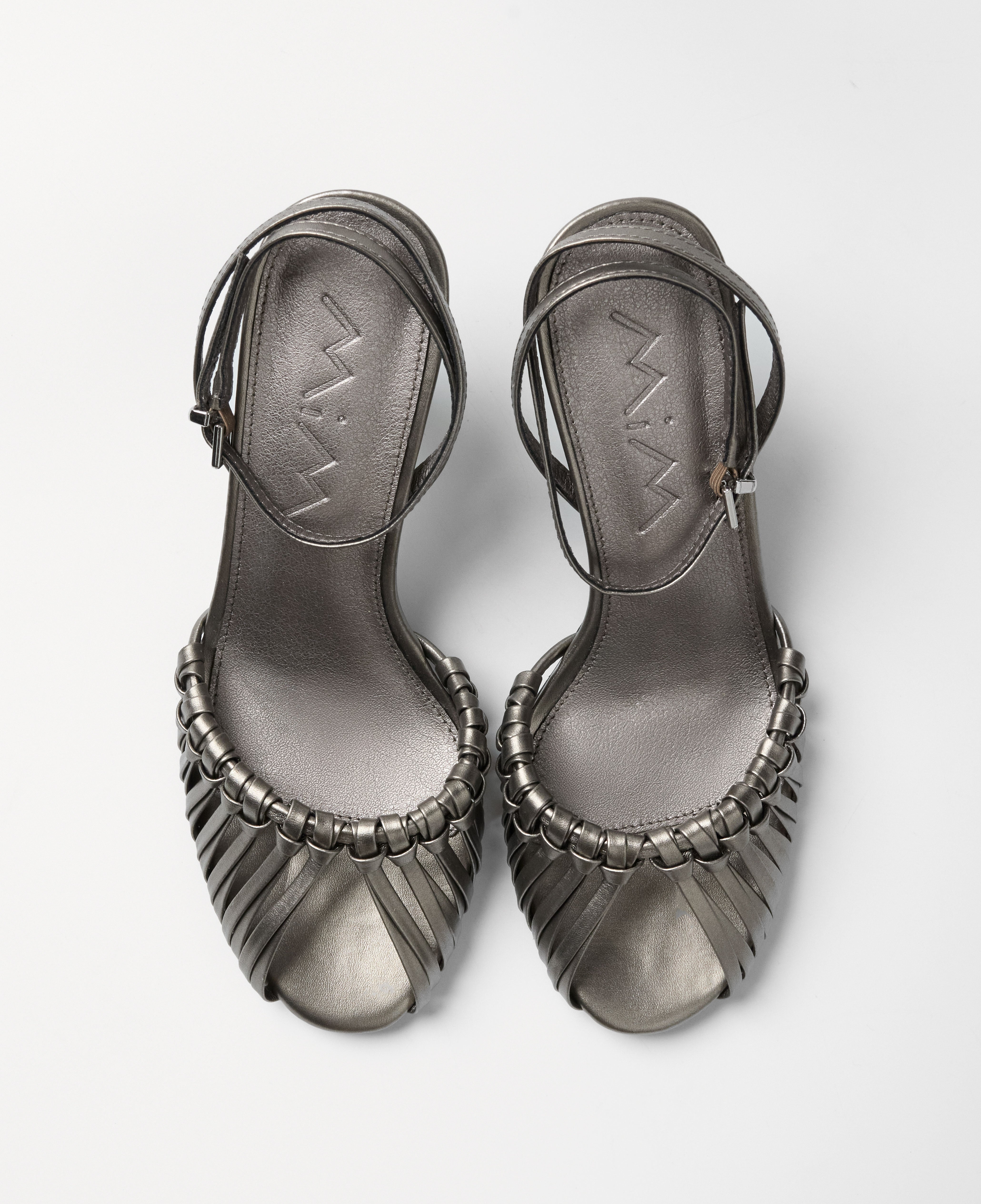 Mim shoes Sandalia de tacón ANYA METALIZADO