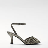 Mim shoes Sandalia de tacón ANYA METALIZADO