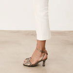 Mim shoes Sandalia de tacón ANYA METALIZADO