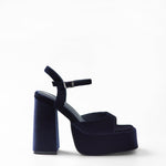 Mim shoes Sandalia de tacón DOMINIC AZUL MARINO