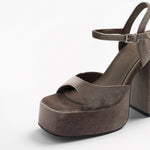 Mim shoes Sandalia de tacón DOMINIC TOPO