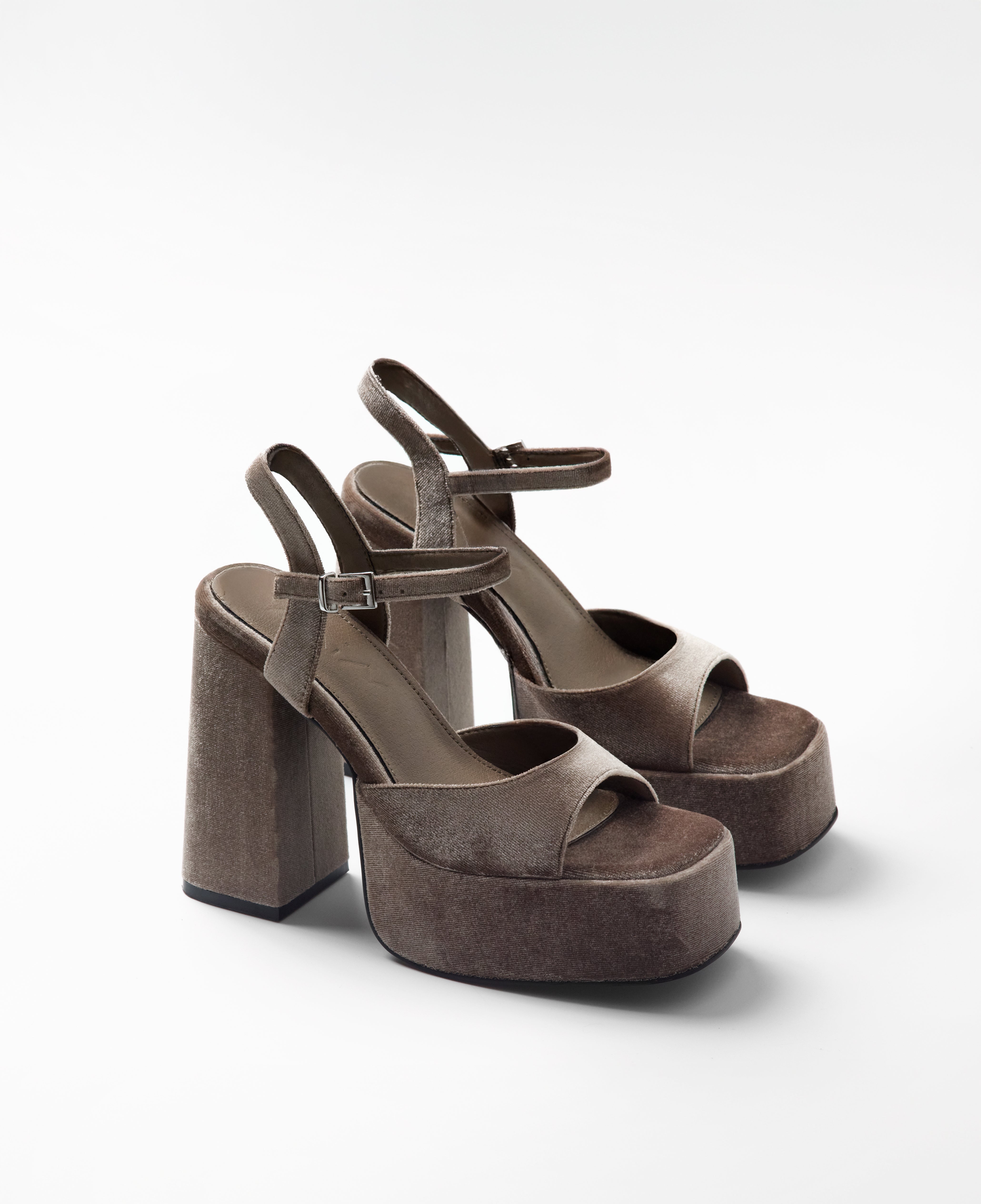 Mim shoes Sandalia de tacón DOMINIC TOPO