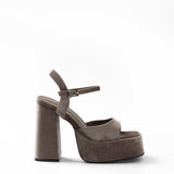 Mim shoes Sandalia de tacón DOMINIC TOPO