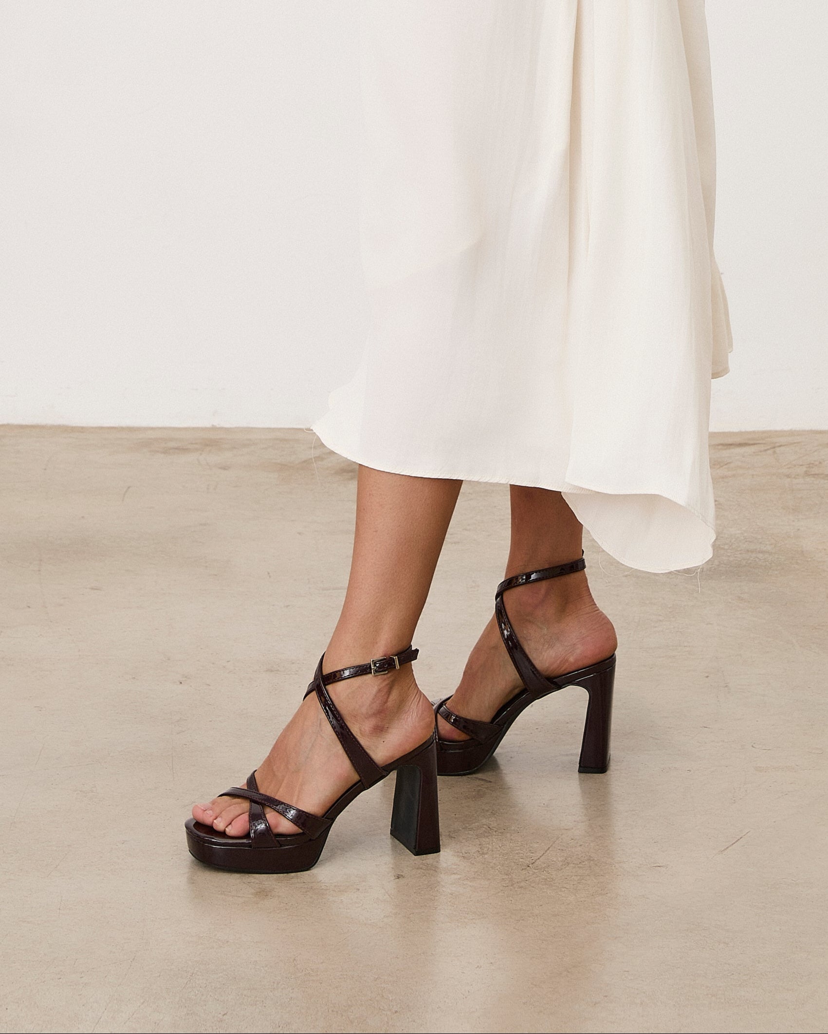 Mim shoes Sandalia de tacón GERY BURDEOS