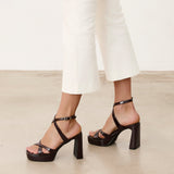 Mim shoes Sandalia de tacón GERY BURDEOS