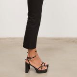 Mim shoes Sandalia de tacón GRETA NEGRO SNAKE