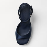 Mim shoes Sandalia de tacón IMA AZUL MARINO SATIN