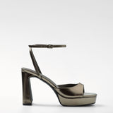 Mim shoes Sandalia de tacón IMA METALIZADO