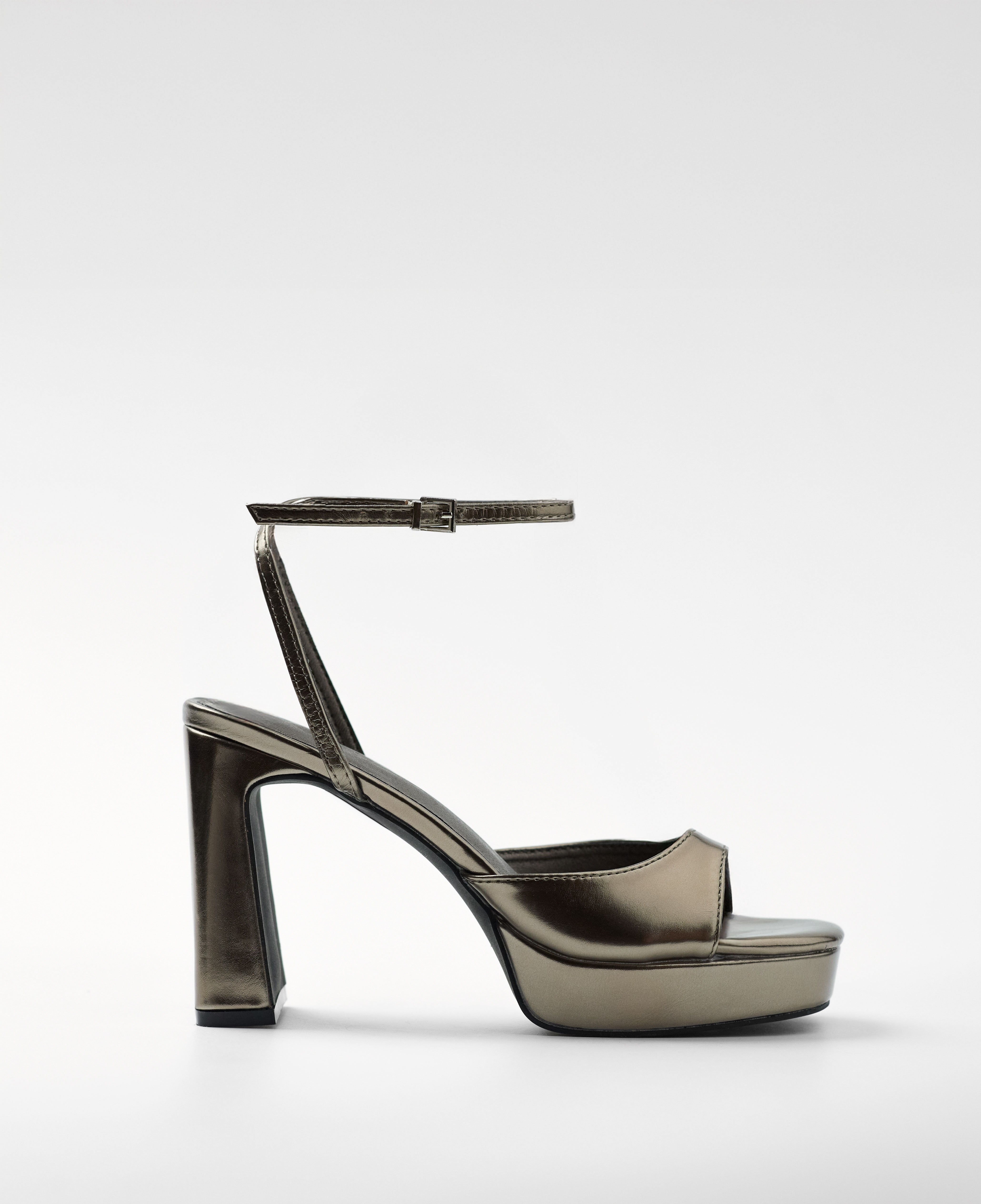 Mim shoes Sandalia de tacón IMA METALIZADO