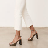 Mim shoes Sandalia de tacón IMA METALIZADO