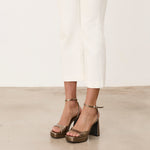 Mim shoes Sandalia de tacón IMA METALIZADO