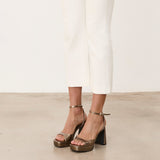 Mim shoes Sandalia de tacón IMA METALIZADO