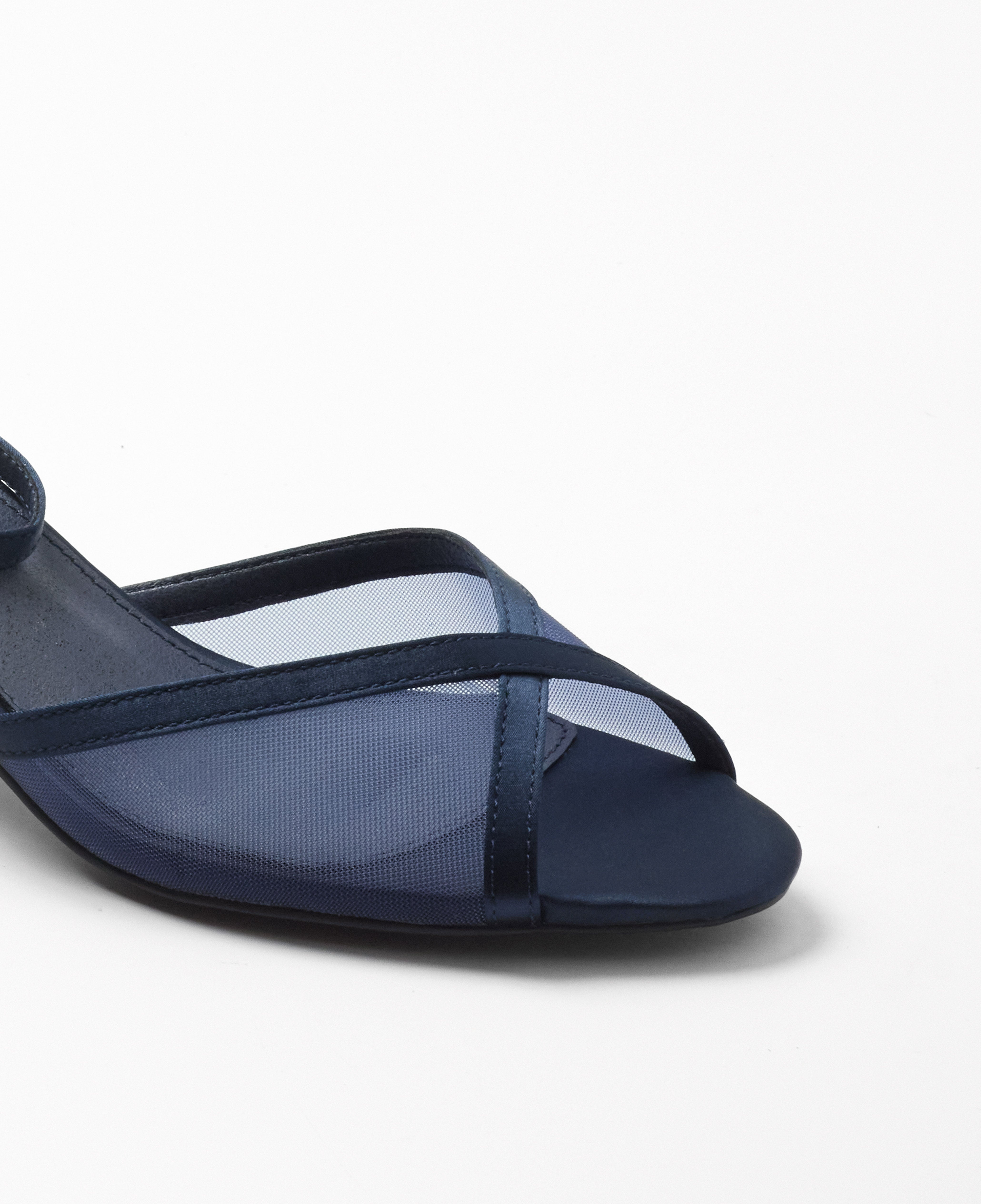 Mim shoes Sandalia de tacón KAMI AZUL MARINO