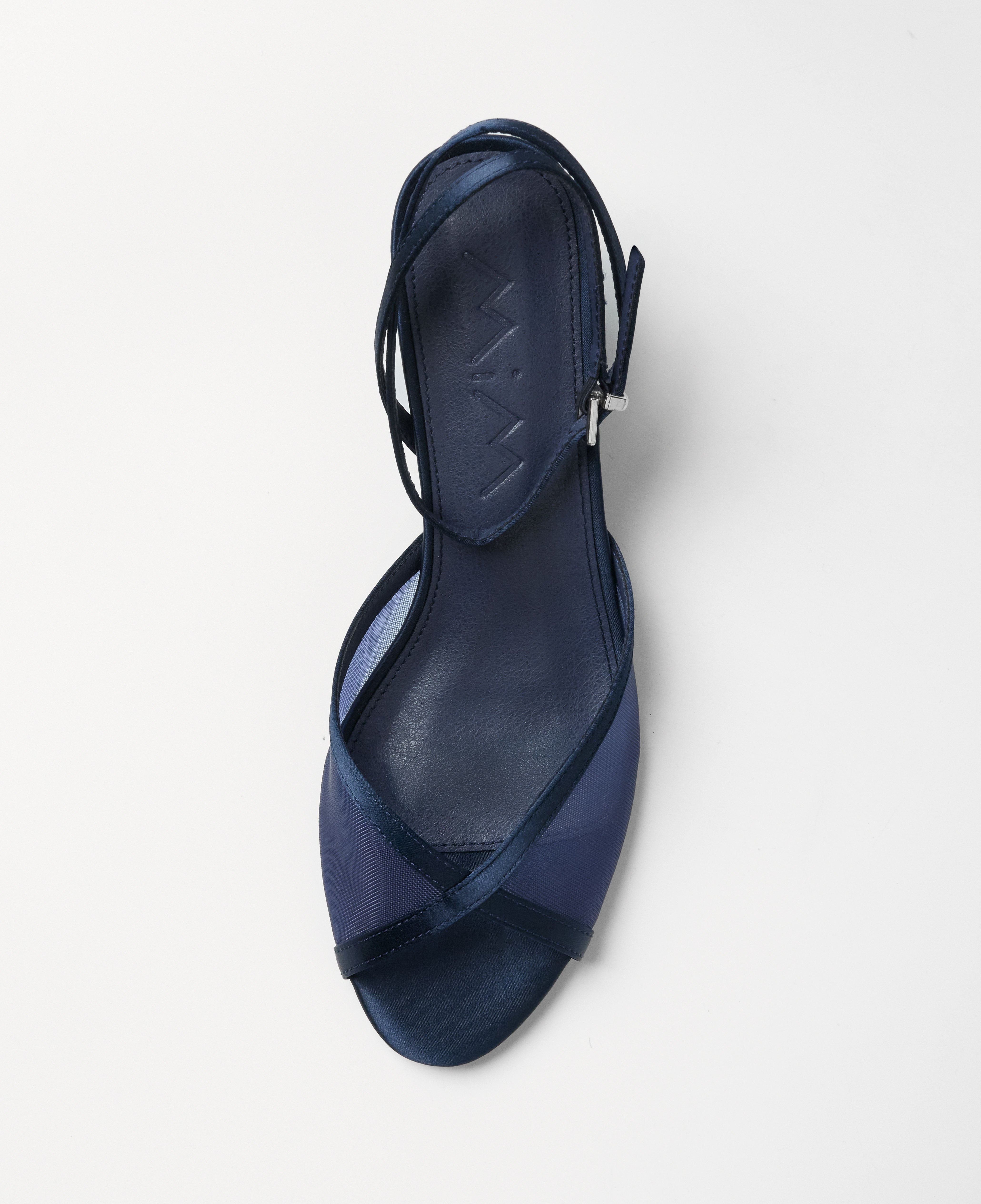 Mim shoes Sandalia de tacón KAMI AZUL MARINO