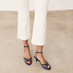 Mim shoes Sandalia de tacón KAMI AZUL MARINO