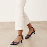 Mim shoes Sandalia de tacón KAMI AZUL MARINO