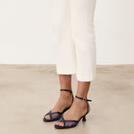 Mim shoes Sandalia de tacón KAMI AZUL MARINO