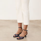 Mim shoes Sandalia de tacón KAMI AZUL MARINO