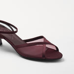 Mim shoes Sandalia de tacón KAMI BURDEOS