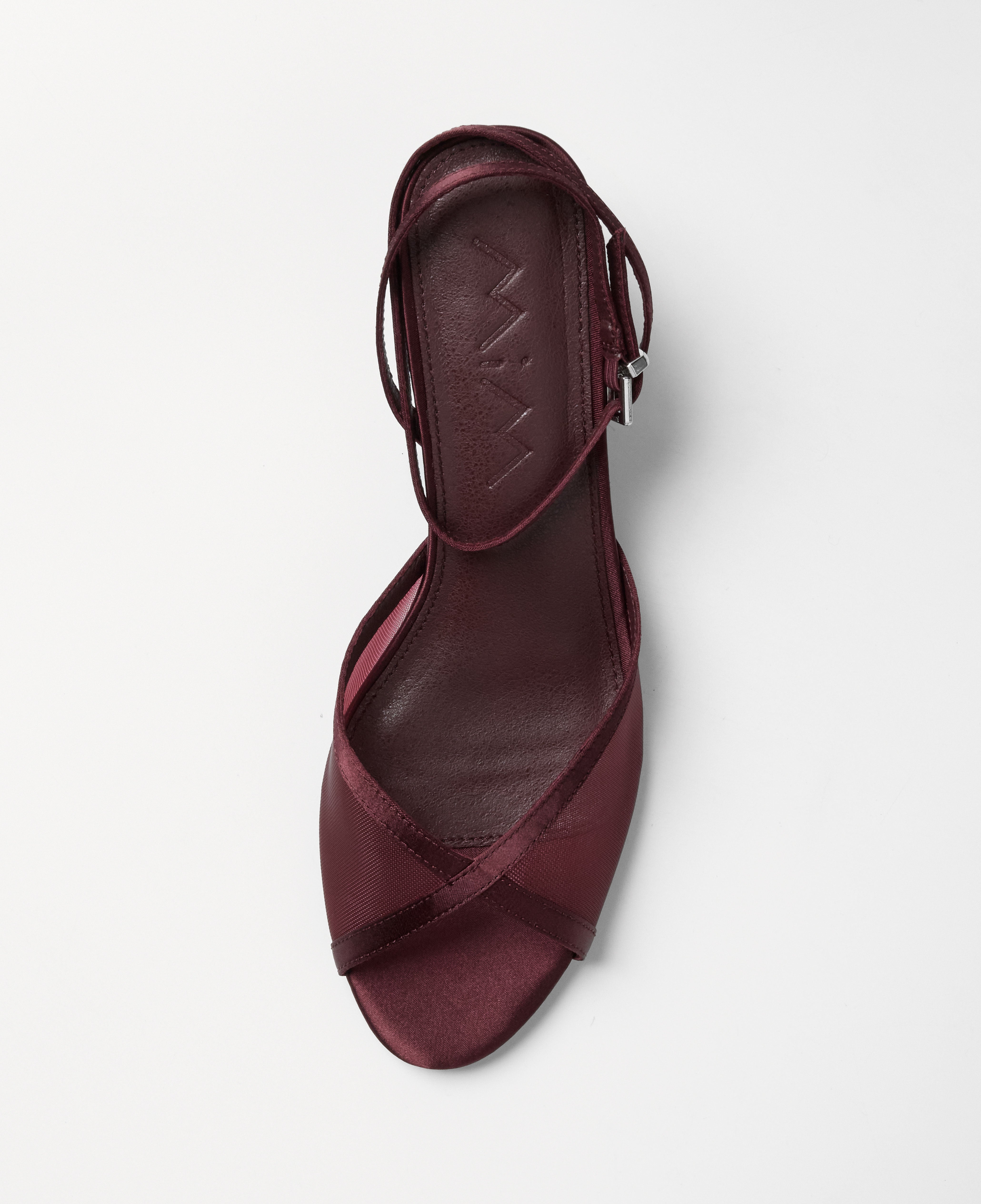 Mim shoes Sandalia de tacón KAMI BURDEOS