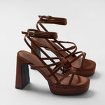 Mim shoes Sandalia de tacón NORI BRONCE