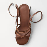 Mim shoes Sandalia de tacón NORI BRONCE