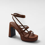 Mim shoes Sandalia de tacón NORI BRONCE