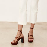 Mim shoes Sandalia de tacón NORI BRONCE