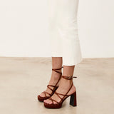 Mim shoes Sandalia de tacón NORI BRONCE