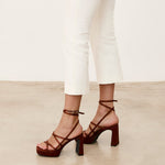 Mim shoes Sandalia de tacón NORI BRONCE