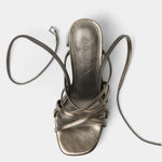 Mim shoes Sandalia de tacón NORI METALIZADO