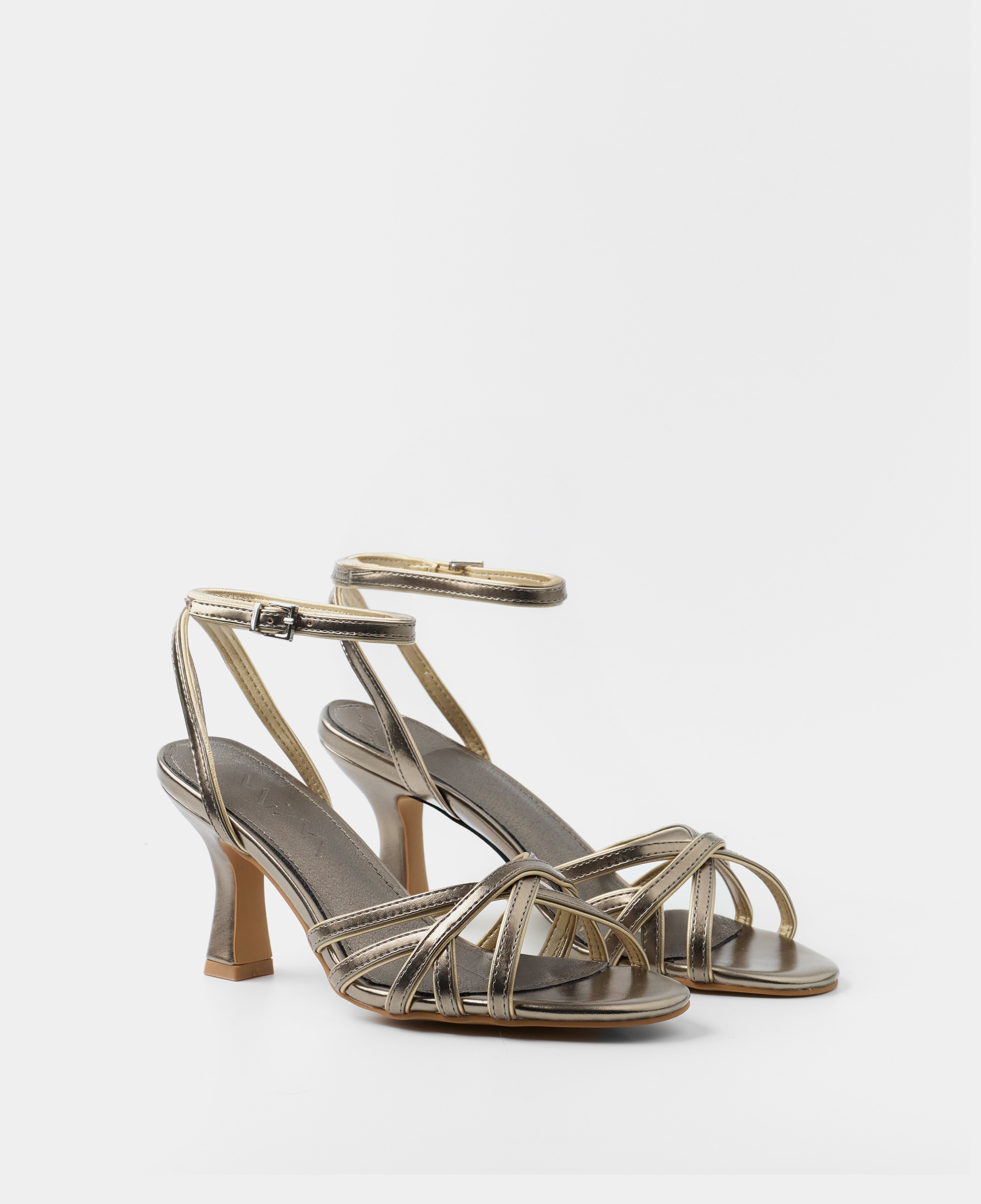 Mim shoes Sandalia de tacón NYA PETIT METALIZADO