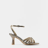 Mim shoes Sandalia de tacón NYA PETIT METALIZADO