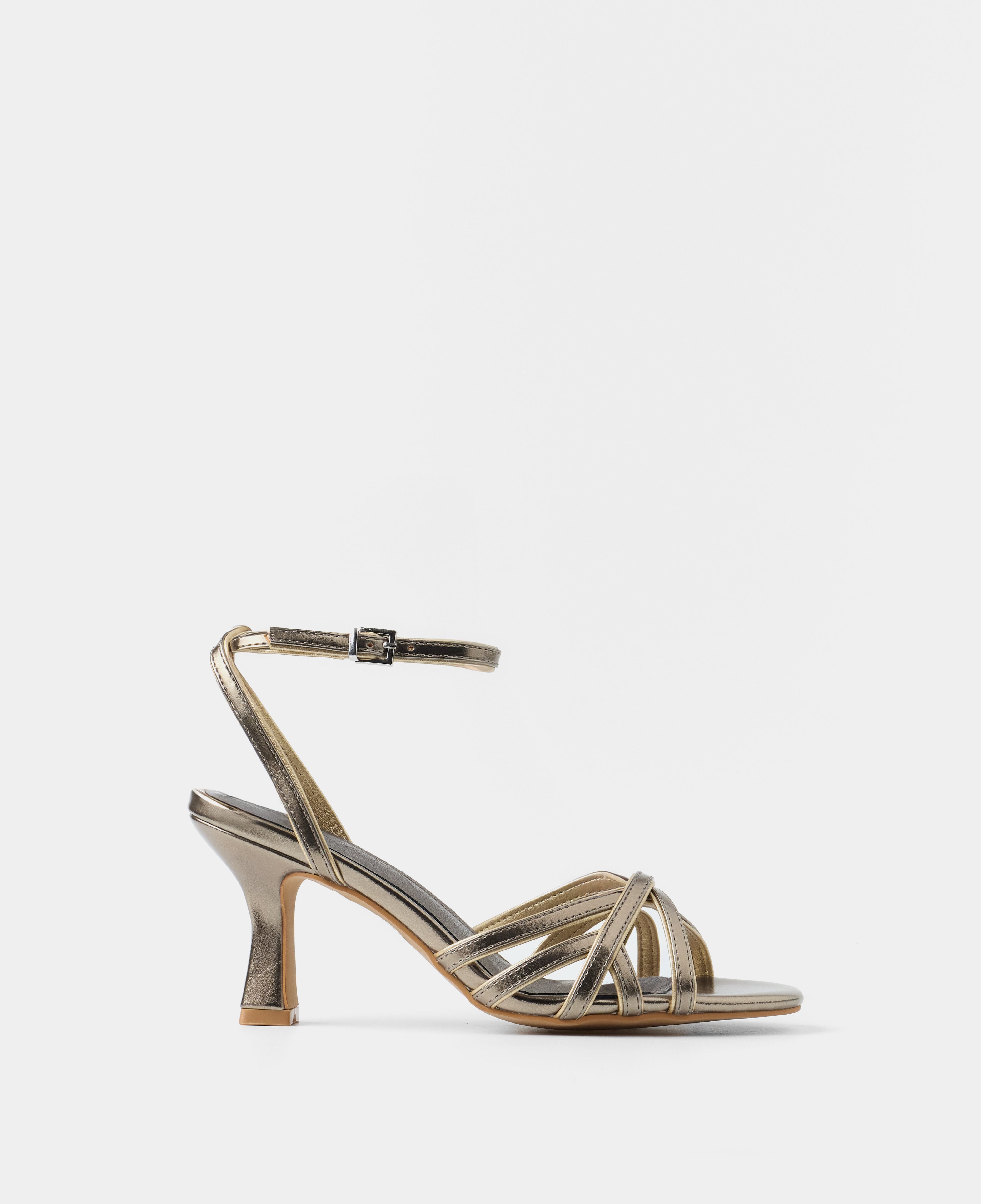 Mim shoes Sandalia de tacón NYA PETIT METALIZADO