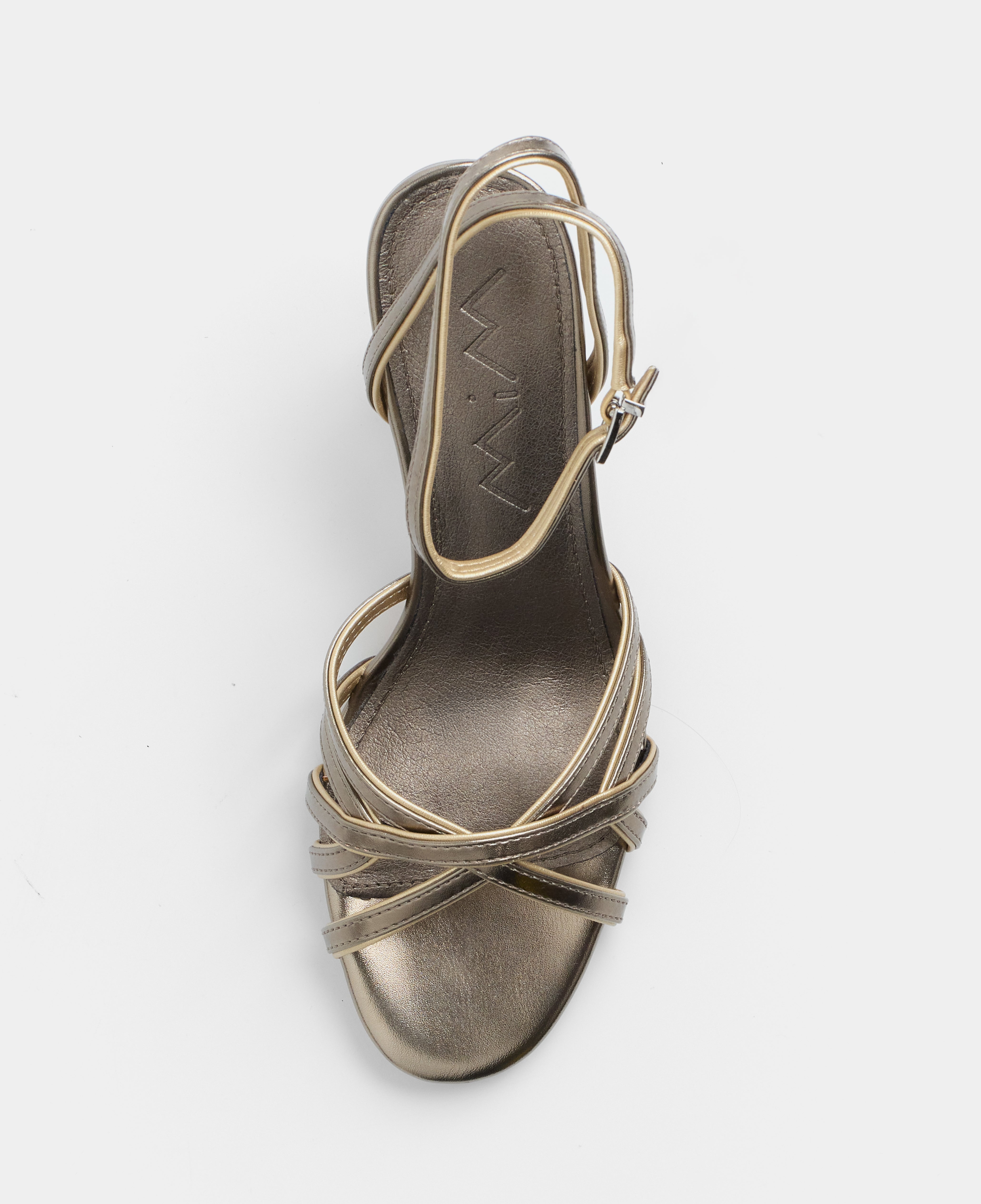 Mim shoes Sandalia de tacón NYA PETIT METALIZADO