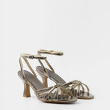 Mim shoes Sandalia de tacón NYA PETIT METALIZADO